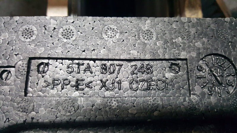 VW TOURAN II 15- ABSORBER ZDERZAKA PRZÓD 5TA807248