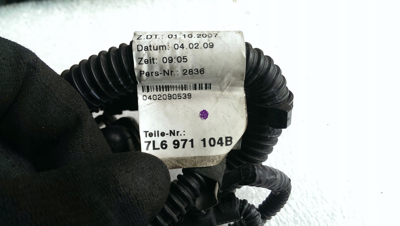instalacja PDC tył VW TOUAREG 7L6971104B