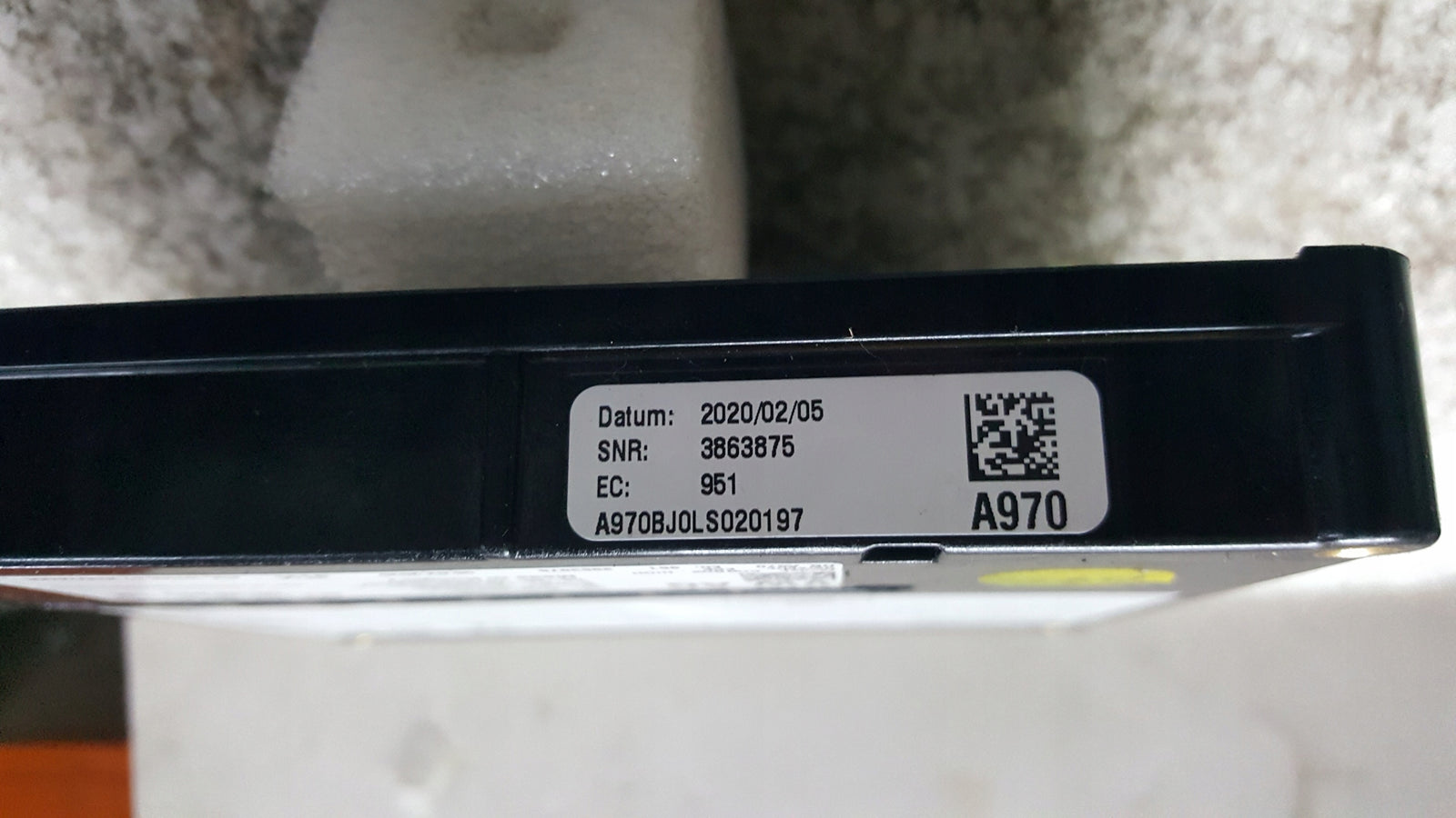 Sterownik moduł SOS-- AUDI A4 (B9) A5 RS4 RS5 4KE035282C demontaż