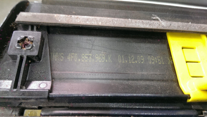 Listwa drzwi dolna LE tył AUDI A6 C6 4F08539969K