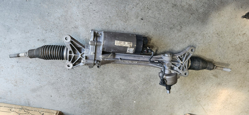 układ kierowniczy AUDI 8W1423055BA 8W0909144E IDEAŁ