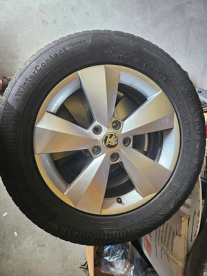 4x zima Skoda Kodiaq 565601025J 215/65/17 6,5mm3mm