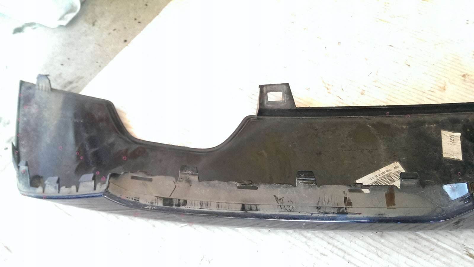 Dokładka spoiler zderzaka tył AUDI A1 82A807421C