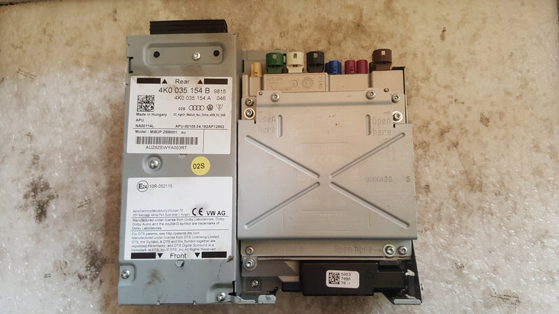Czytnik multimedia MMI AUDI A6 C8 A7 4K0035154B