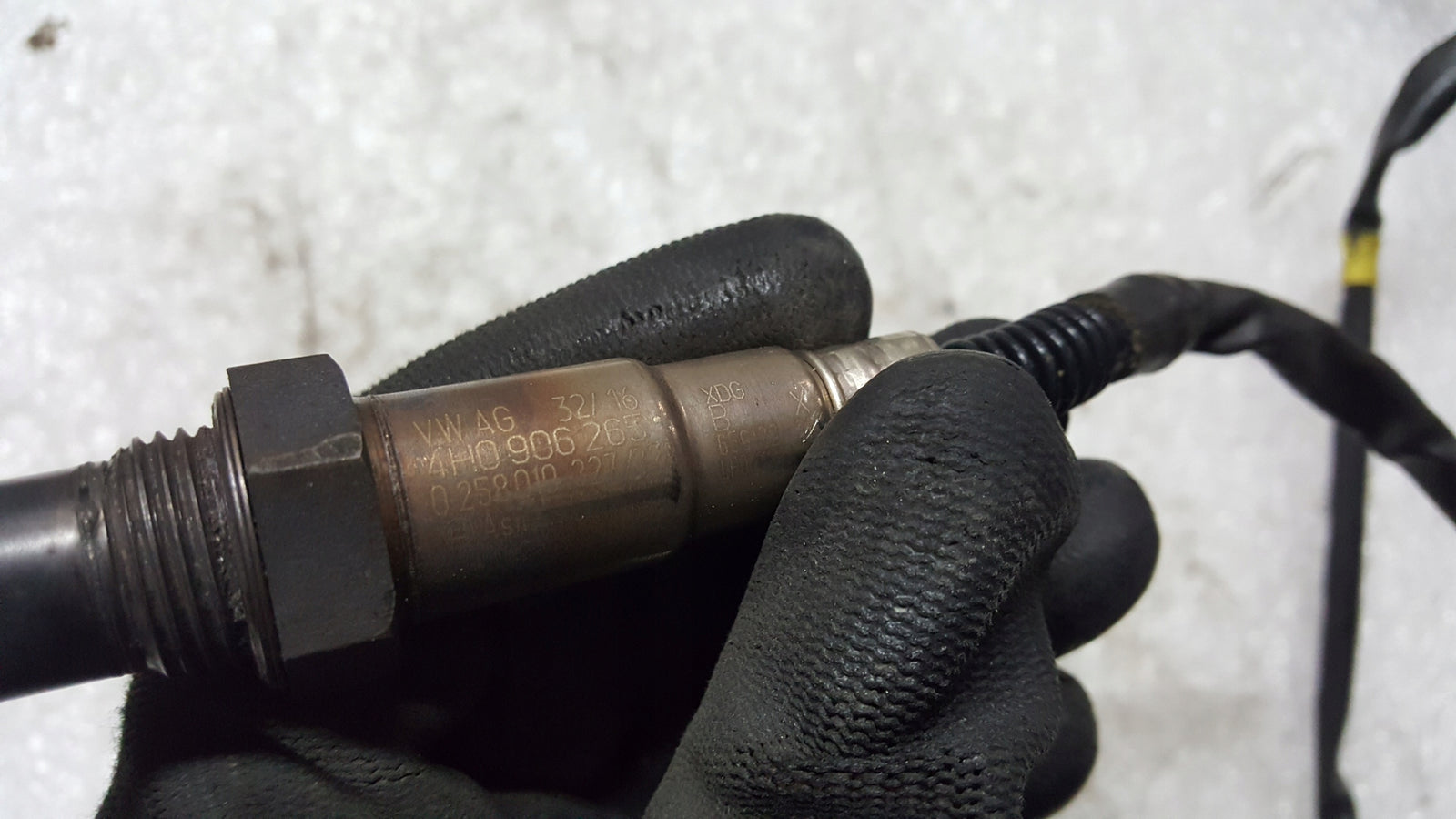 Sonda lambda AUDI RS6 RS7 A8 4H0906265B demontaż