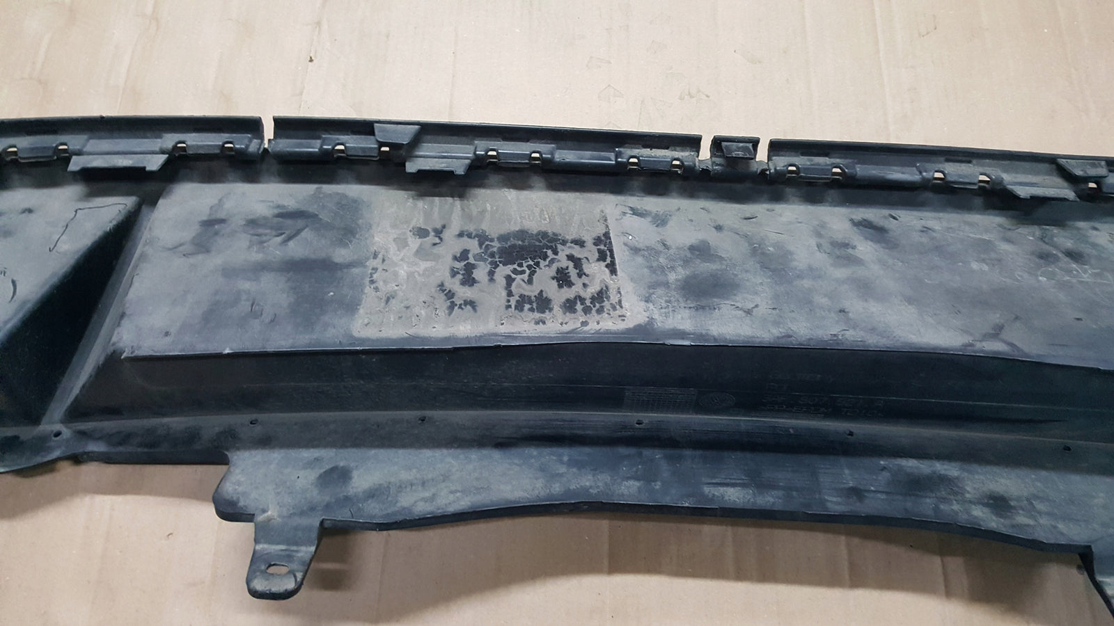 VW PASSAT B7 3AF KOMBI SPOILER DOKŁADKA ZDERZAKA TYŁ 3AF807521A