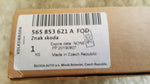 Emblemat logo chrom SKODA KODIAQ KAROQ 565853621A
