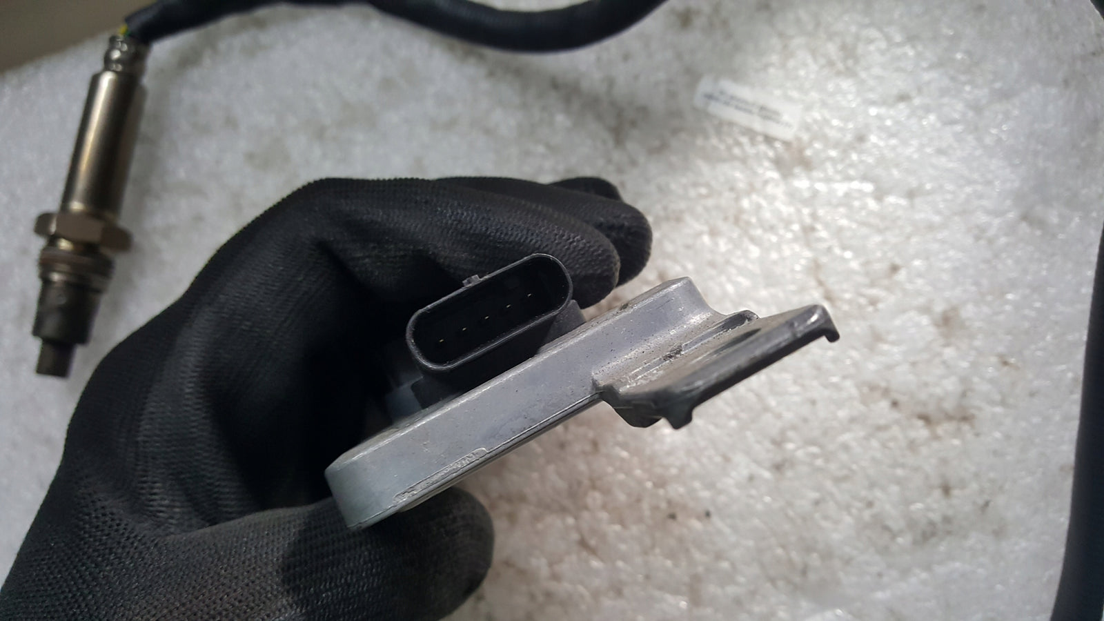 Sonda lambda czujnik NOX AUDI A4 (B9) A5 8W0907807A demontaż
