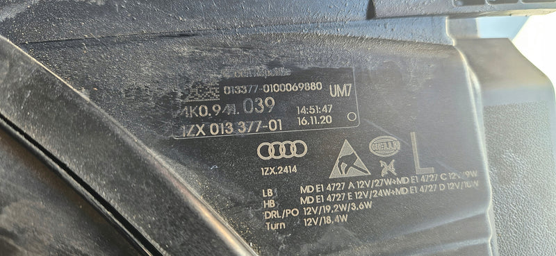 Le kompletny FUL LED AUDI S6 A6 Allroad C8 4K0941039 IDEAŁ