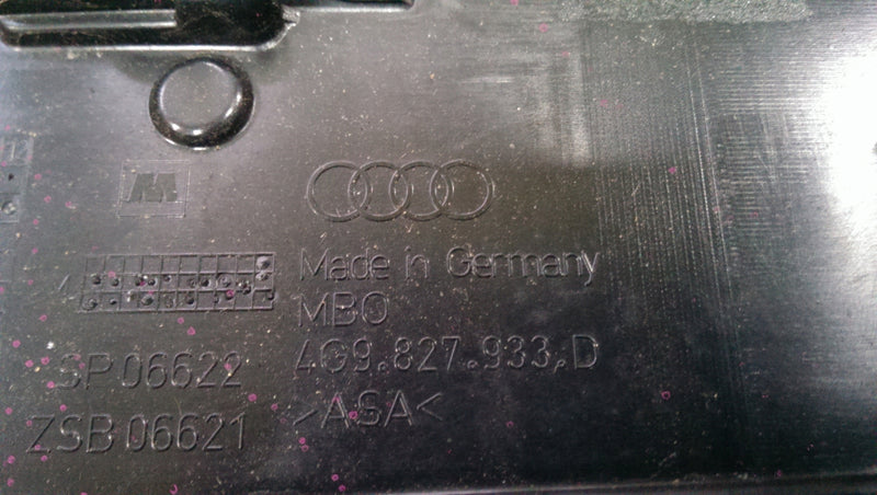 Spoiler lotka AUDI A6 C7 kombi 4G9827933D DEMONTAŻ