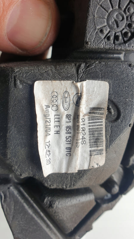 Le Lusterko zewnętrzne AUDI A3 8P1858531 5 pinów