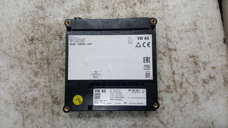 Sterownik moduł SOS-- AUDI A4 (B9) A5 RS4 RS5 4KE035282C demontaż