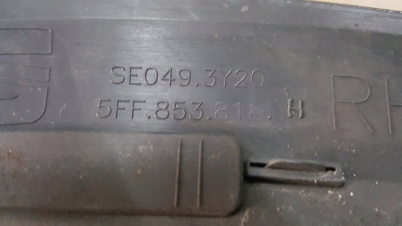 Listwa błotnika prawy tył CUPRA FORMENTOR 5FF853818H demontaż
