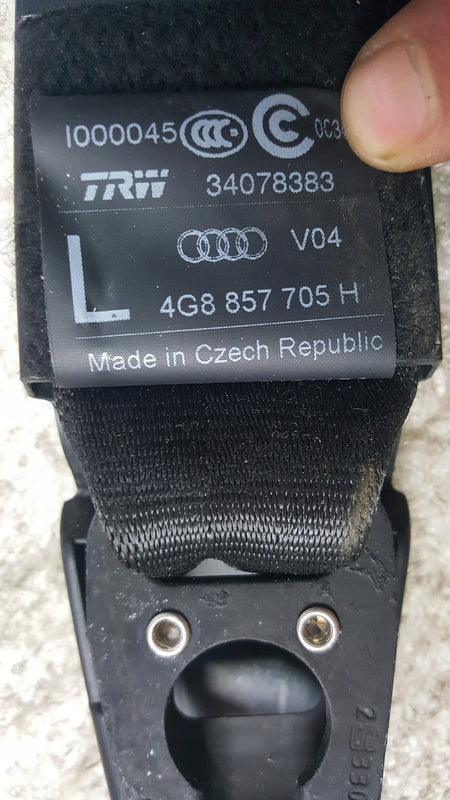 AUDI A6 A7 C7 PAS LEWY BEZPIECZEŃSTWA 4G8857705H