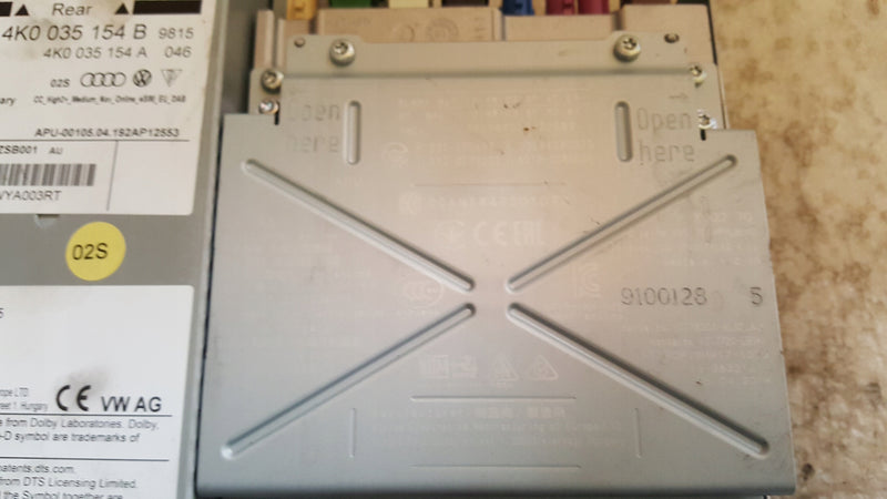 Czytnik multimedia MMI AUDI A6 C8 A7 4K0035154B