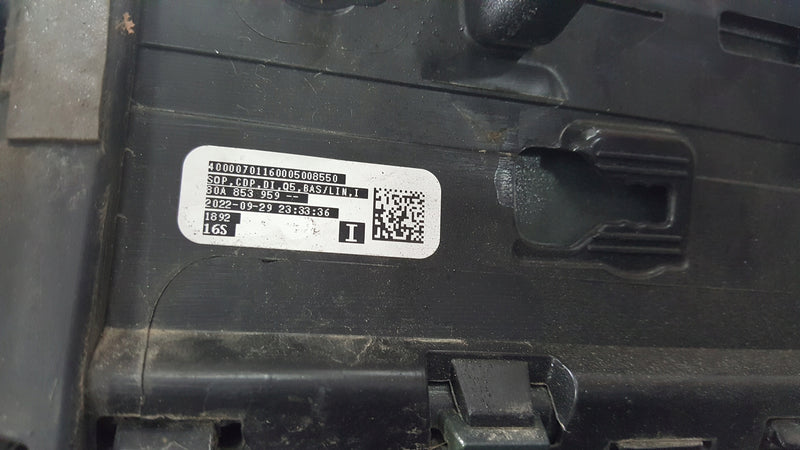 Listwa drzwi lewy przód AUDI Q5 S-LINE 80A853959L