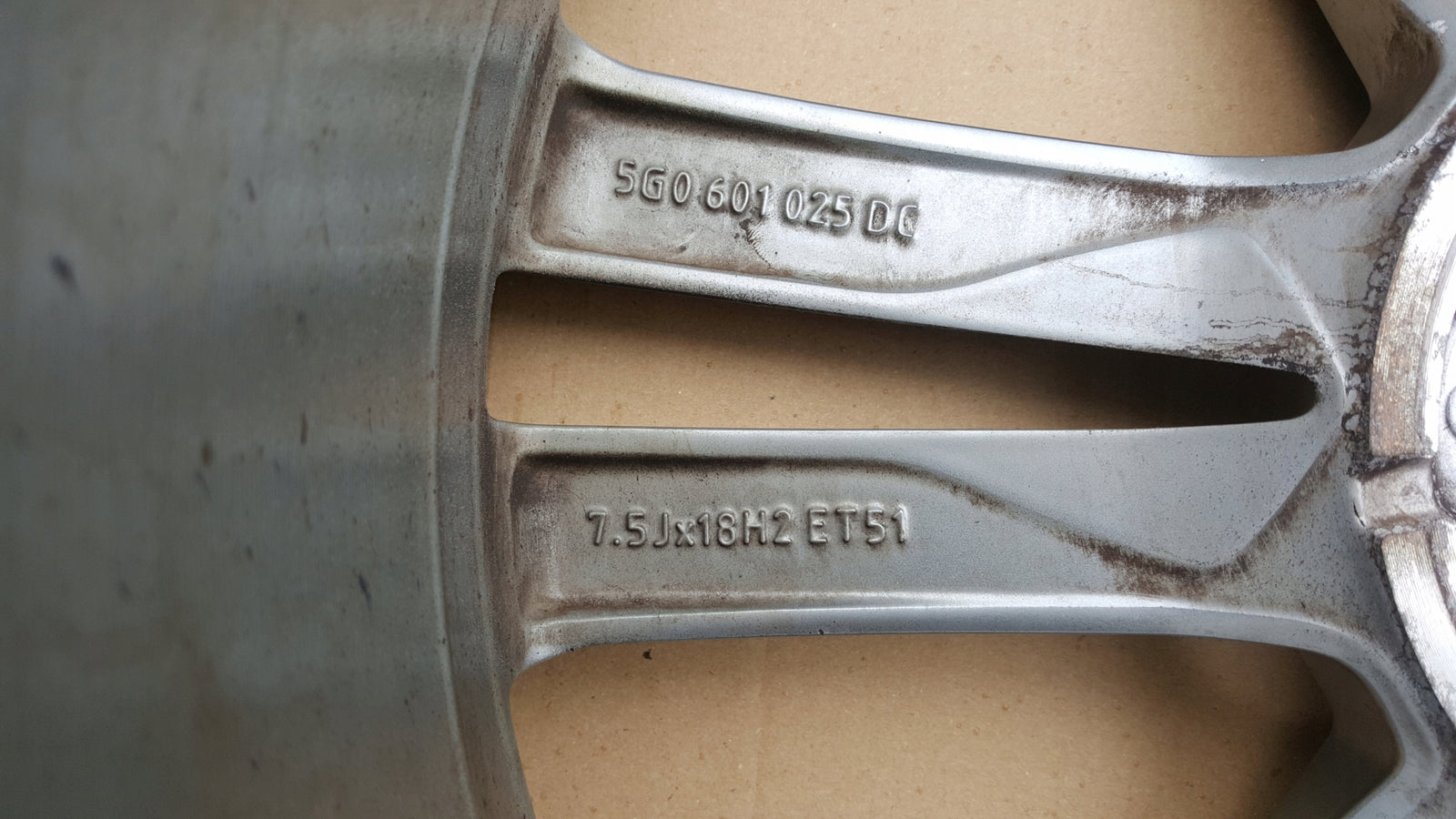FELGA ALU VW GOLF VII 18'' 5G0601025DC