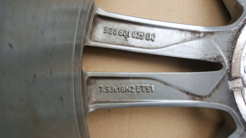 FELGA ALU VW GOLF VII 18'' 5G0601025DC