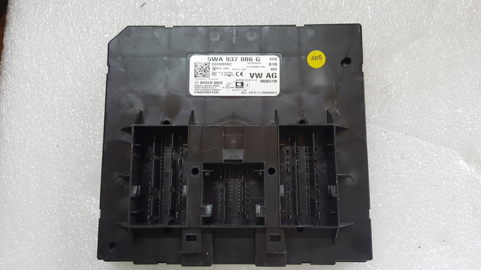 Moduł komfortu BCM VW AUDI SEAT SKODA 5WA937086G