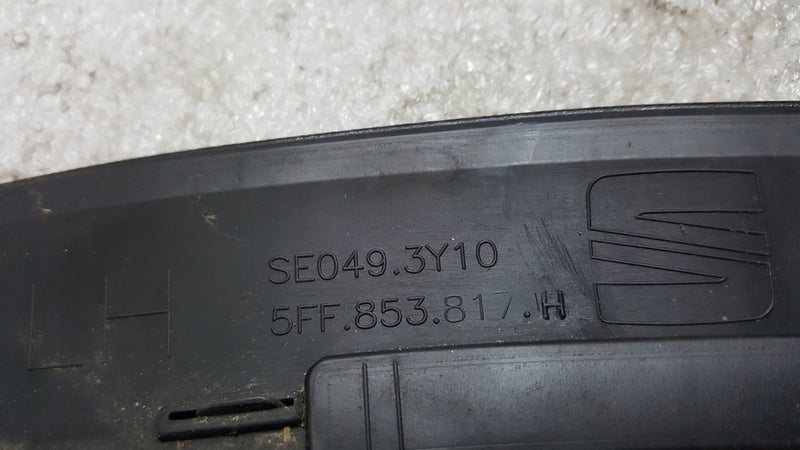 Listwa błotnika lewy tył CUPRA FORMENTOR 5FF853817H demontaż