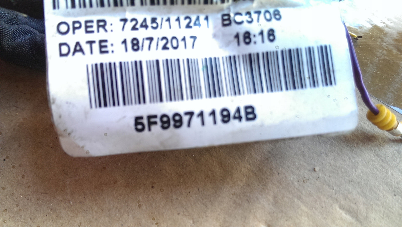 instalacja PDC tył SEAT LEON III 5F9971194B