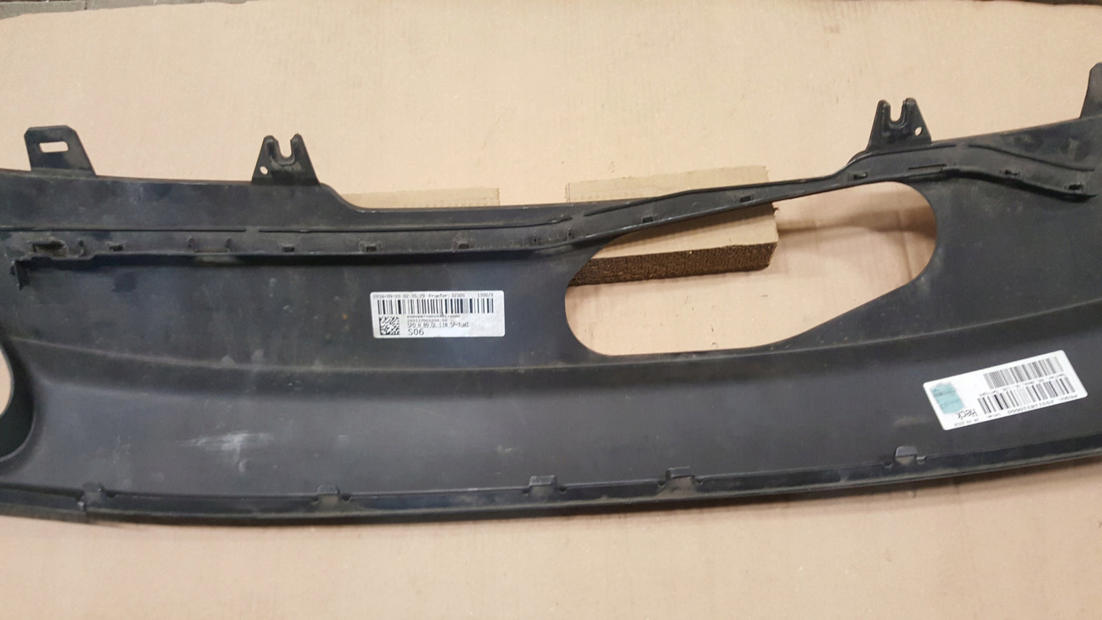 AUDI A4 B9 LIFT 24r SPOILER DOKŁADKA ZDERZAKA TYLNEGO TYŁ S-LINE 8W0807521R