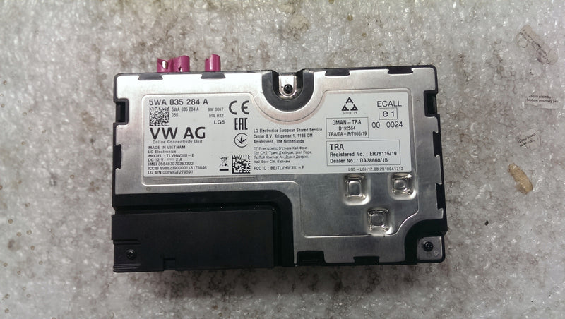 Sterownik usług online VW AUDI SKODA 5WA035284A