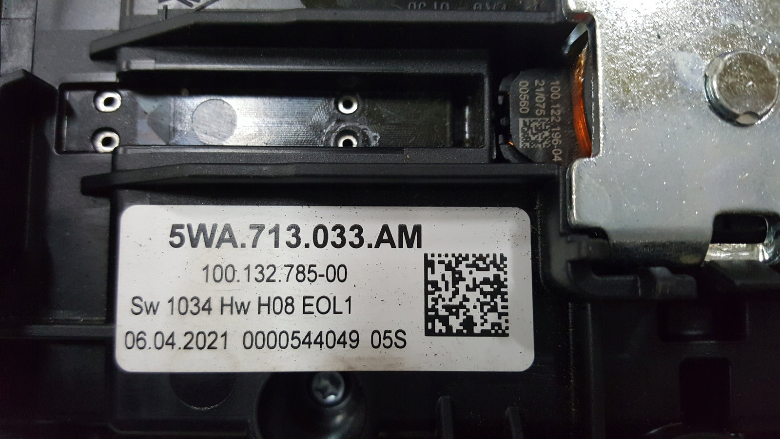 Mechanizm wybierak biegów VW AUDI SEAT 5WA713033AM demontaż