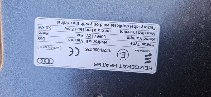 Maska ORYGINAŁ Audi A8 S8 D5 przed i po liftingu 4N0823029C 2017-2024r
