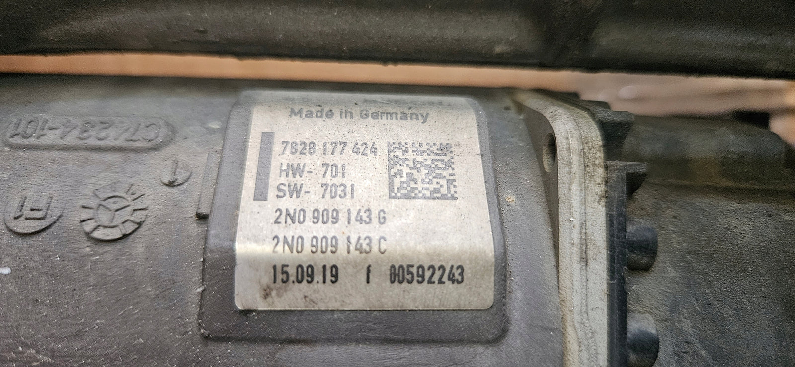 układ kierowniczy Vw Crafter Man TGE 2N1423051T