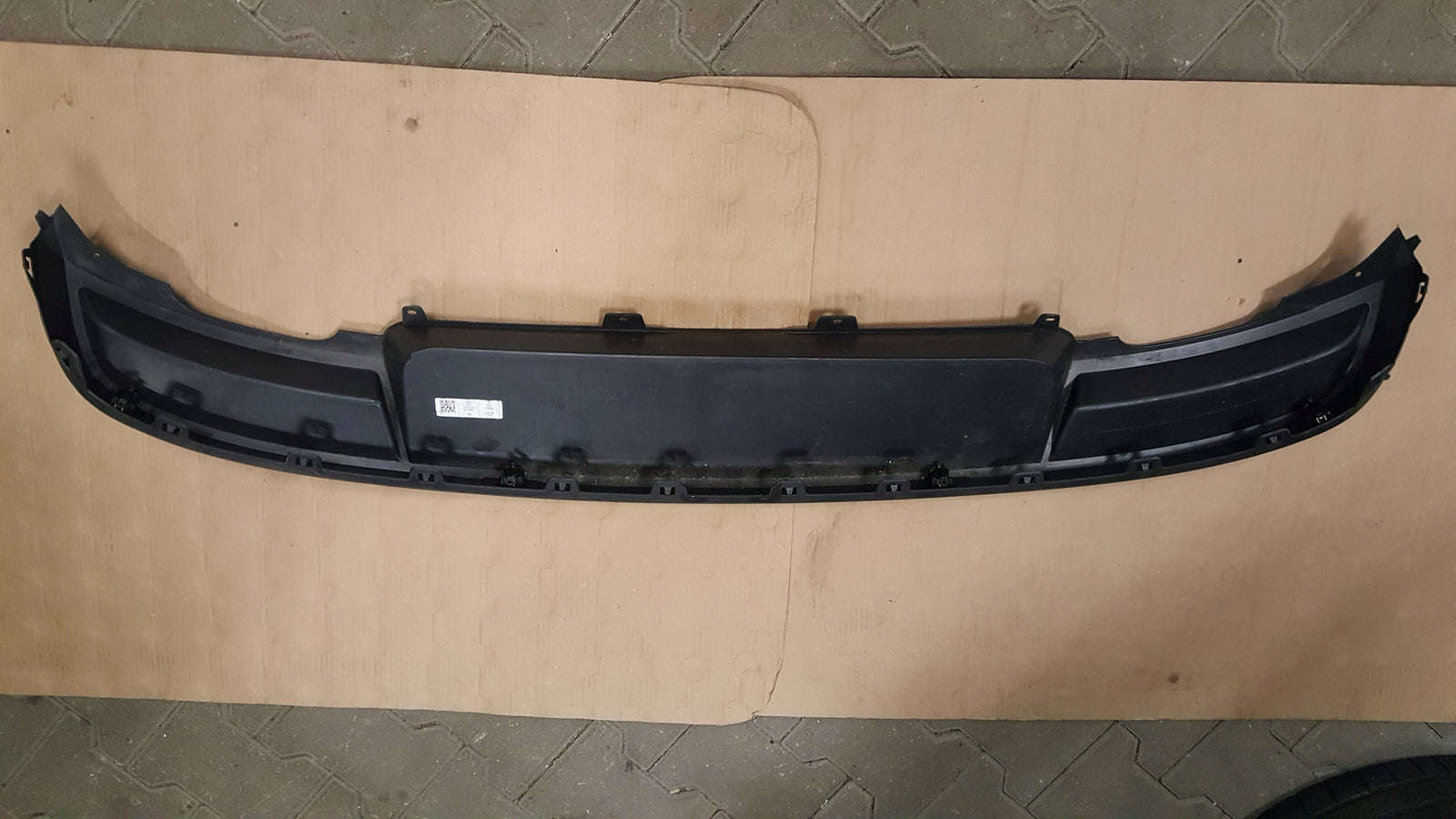 SKODA SuperB III | Dyfuzor spoiler zderzaka tył KOMBI SEDAN 3V5807521