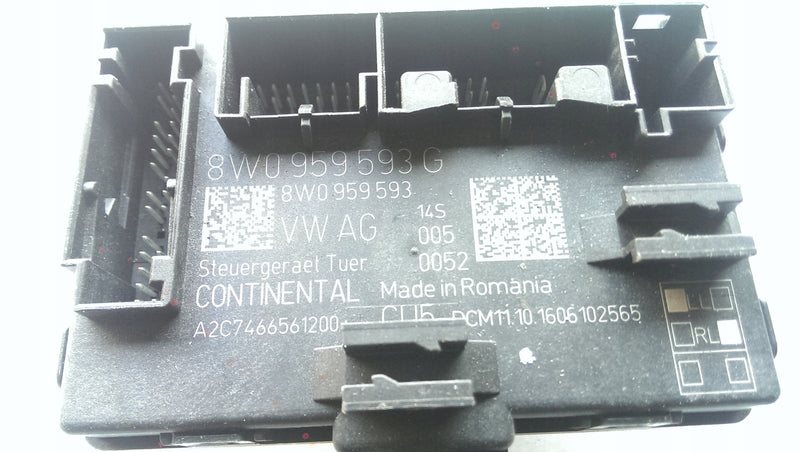 moduł sterownik drzwi AUDI 8W0959593G