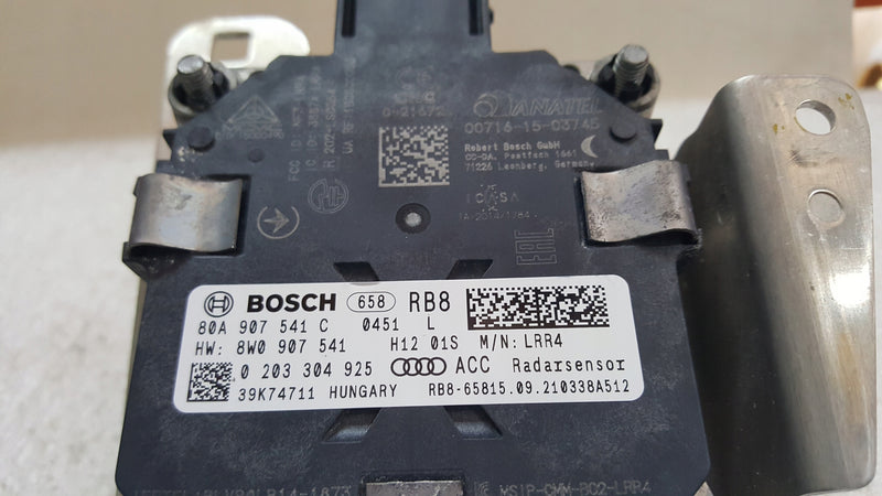 Radar ACC distronic AUDI Q5 80A907541C 80A907573 demontaż