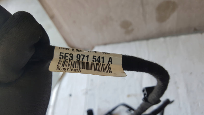 Wiązka instalacja haka SKODA OCTAVIA 5E3971541A demontaż