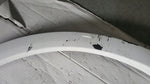 Listwa błotnika prawy tył AUDI Q5 80A853818A demontaż