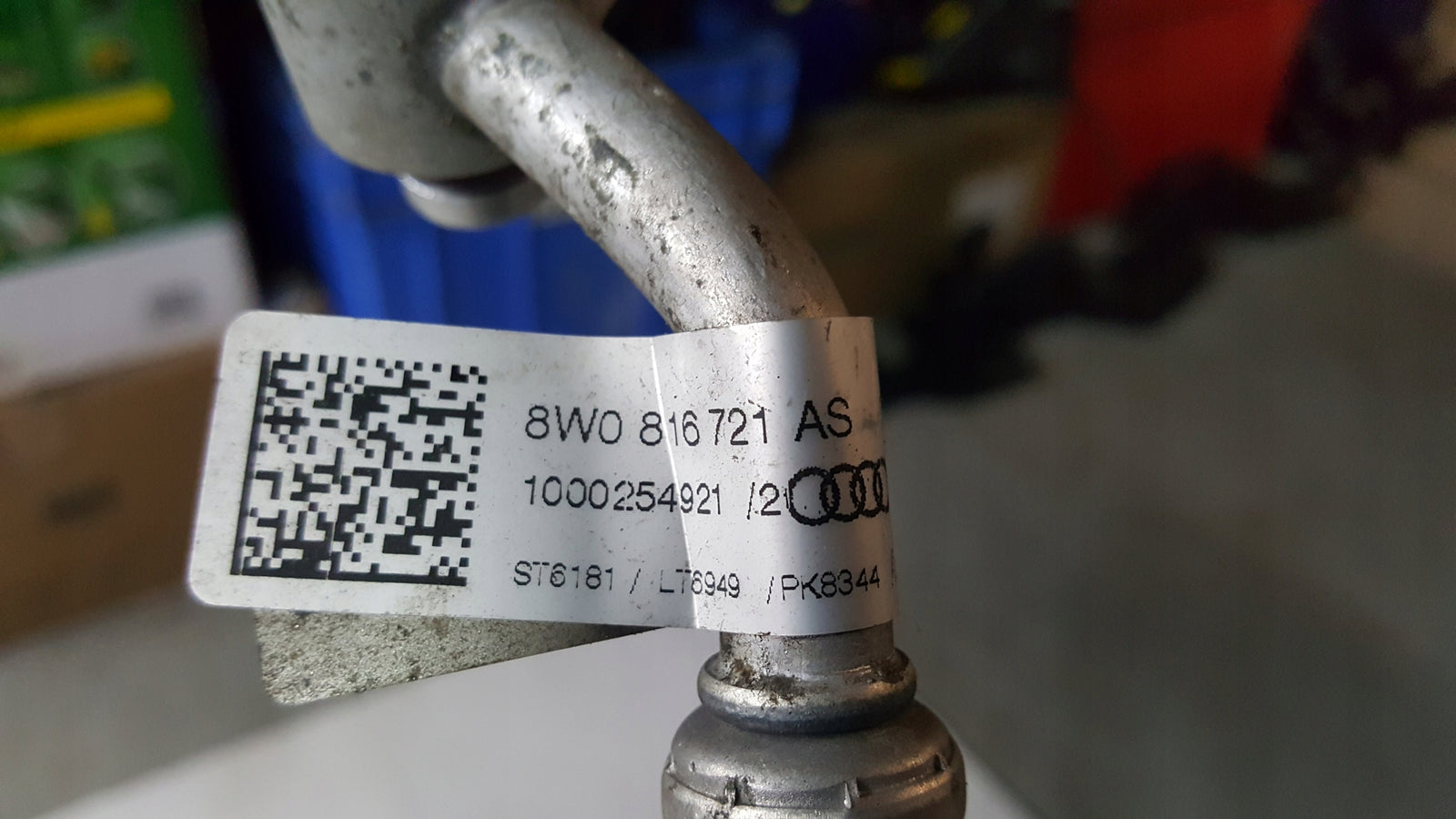 Przewód rurka klimatyzacji AUDI A4 A5 8W0816721AS