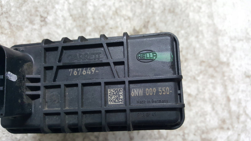 AUDI NASTAWNIK TURBINY TURBOSPRĘŻARKI TURBO 6NW009550