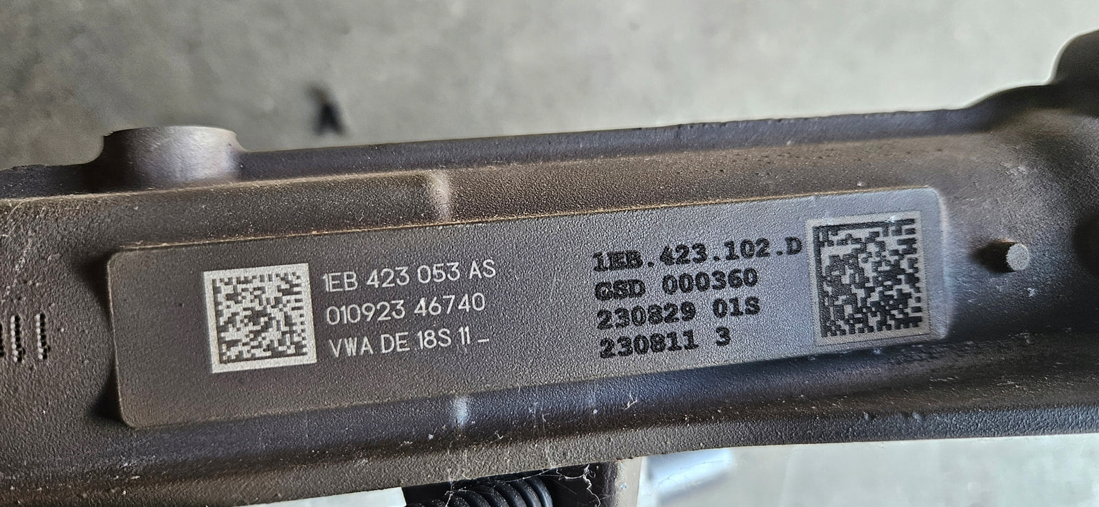 układ kierowniczy AUDI 1EB423053AS 1EA907144AQ IDEAŁ