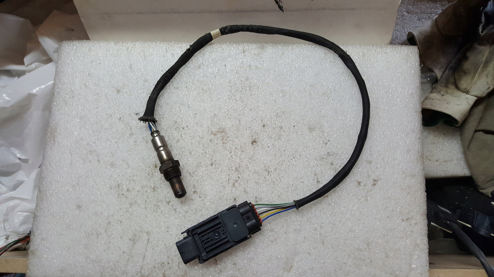 Sonda lambda AUDI Q5 80A907807AB demontaż