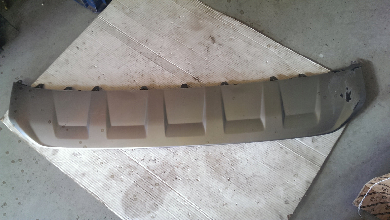 Dokładka spoiler zderzaka przód AUDI Q7 4M0807733D