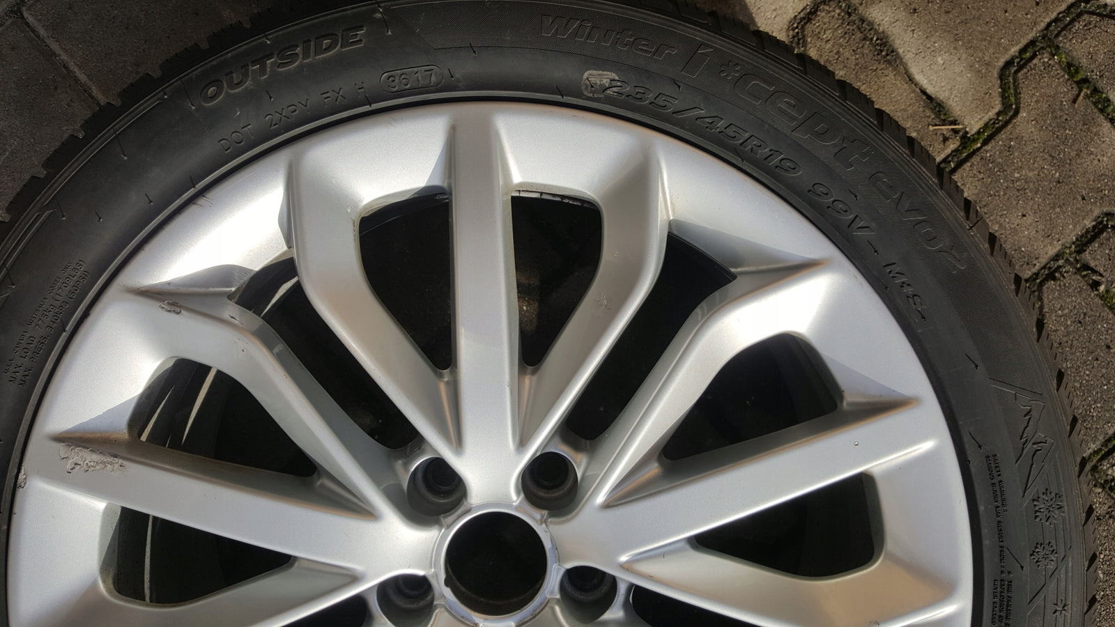 FELGA AUDI A6 C7 4G0 7,5 J x 19 cali ET 33