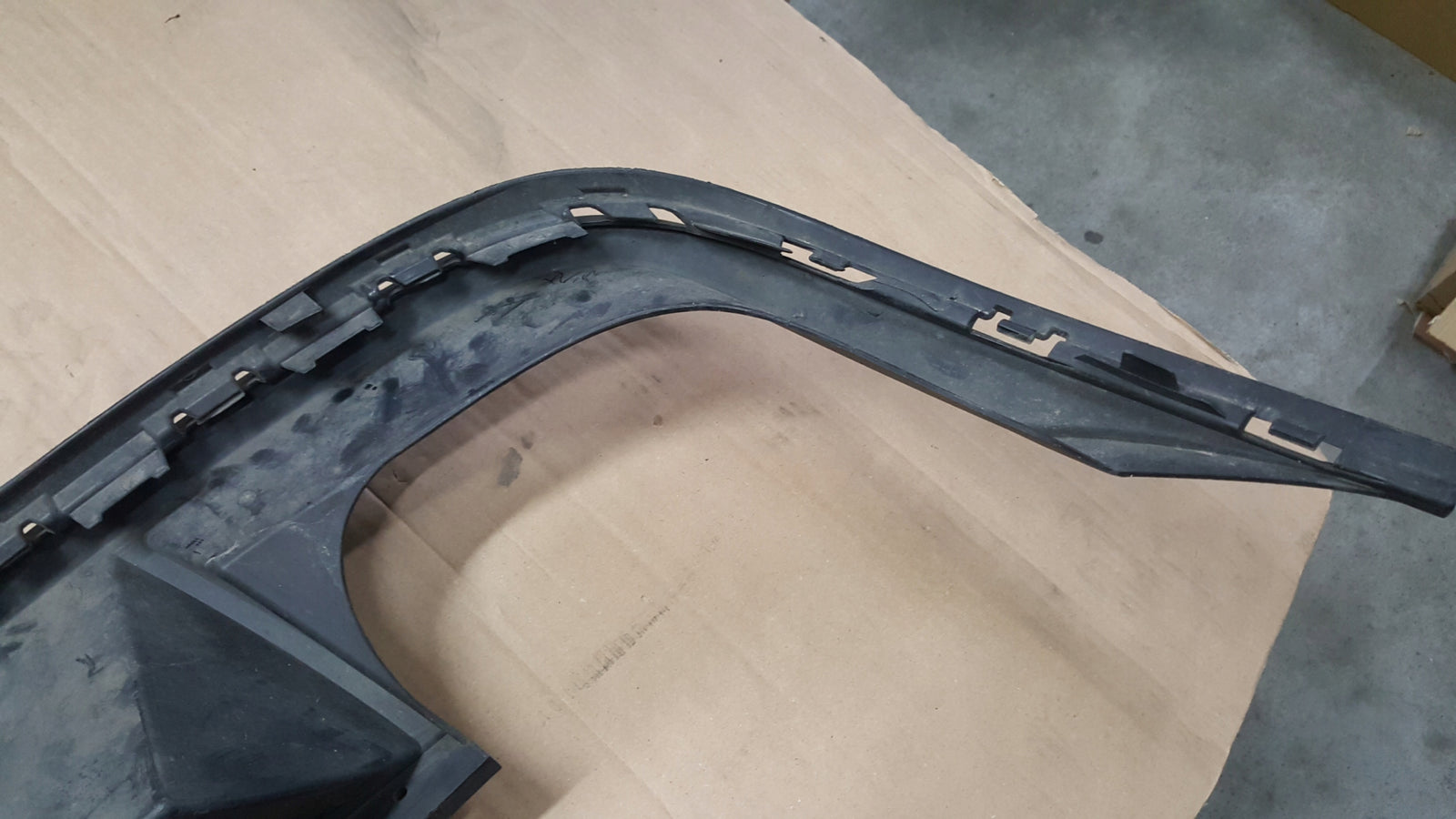 VW PASSAT B7 3AF KOMBI SPOILER DOKŁADKA ZDERZAKA TYŁ 3AF807521A