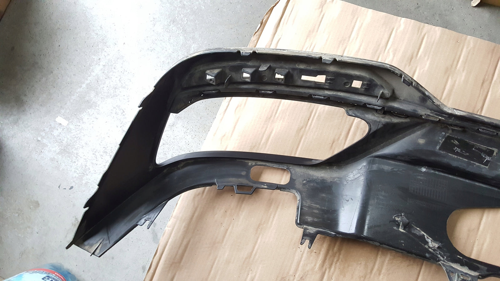 AUDI A5 8W6 LIFT S-LINE DYFUZOR SPOILER ZDERZAKA TYŁ 8W6807521AH