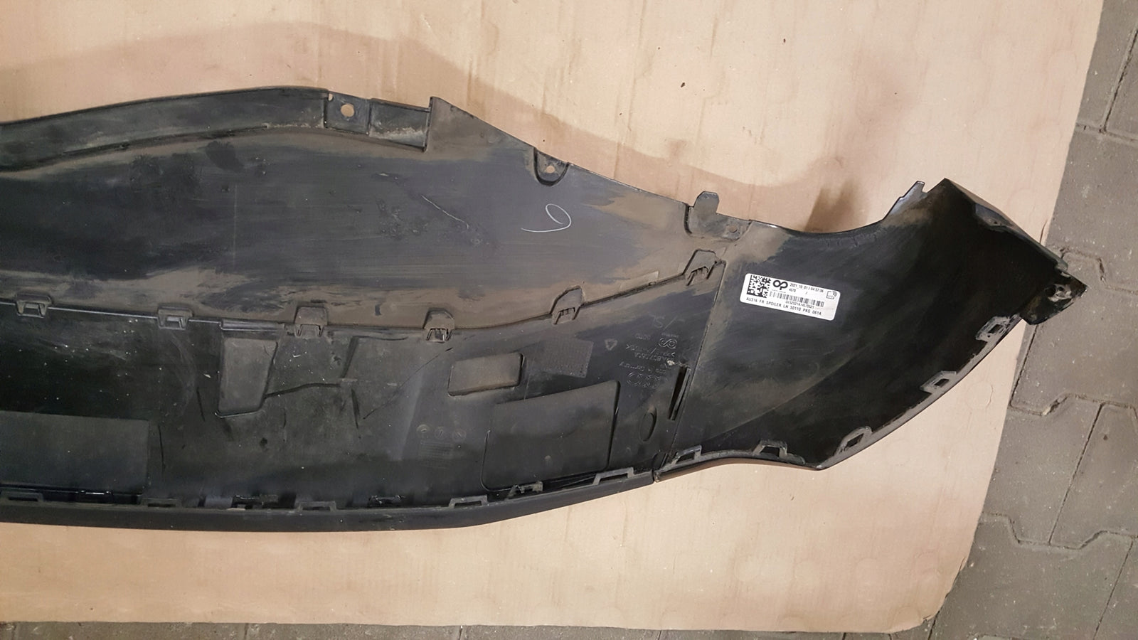 AUDI Q4 E-TRON SPOILER ZDERZAKA PRZÓD 89A807061A