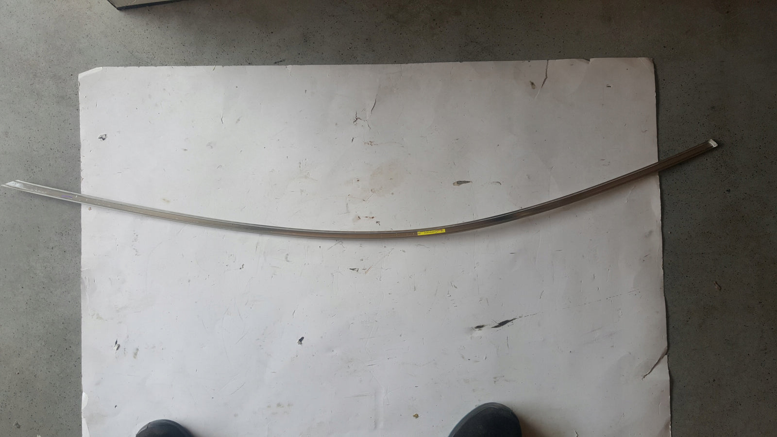 AUDI A4 B9 LISTWA DACHOWA LEWA 8W0837643C ORYGINAŁ