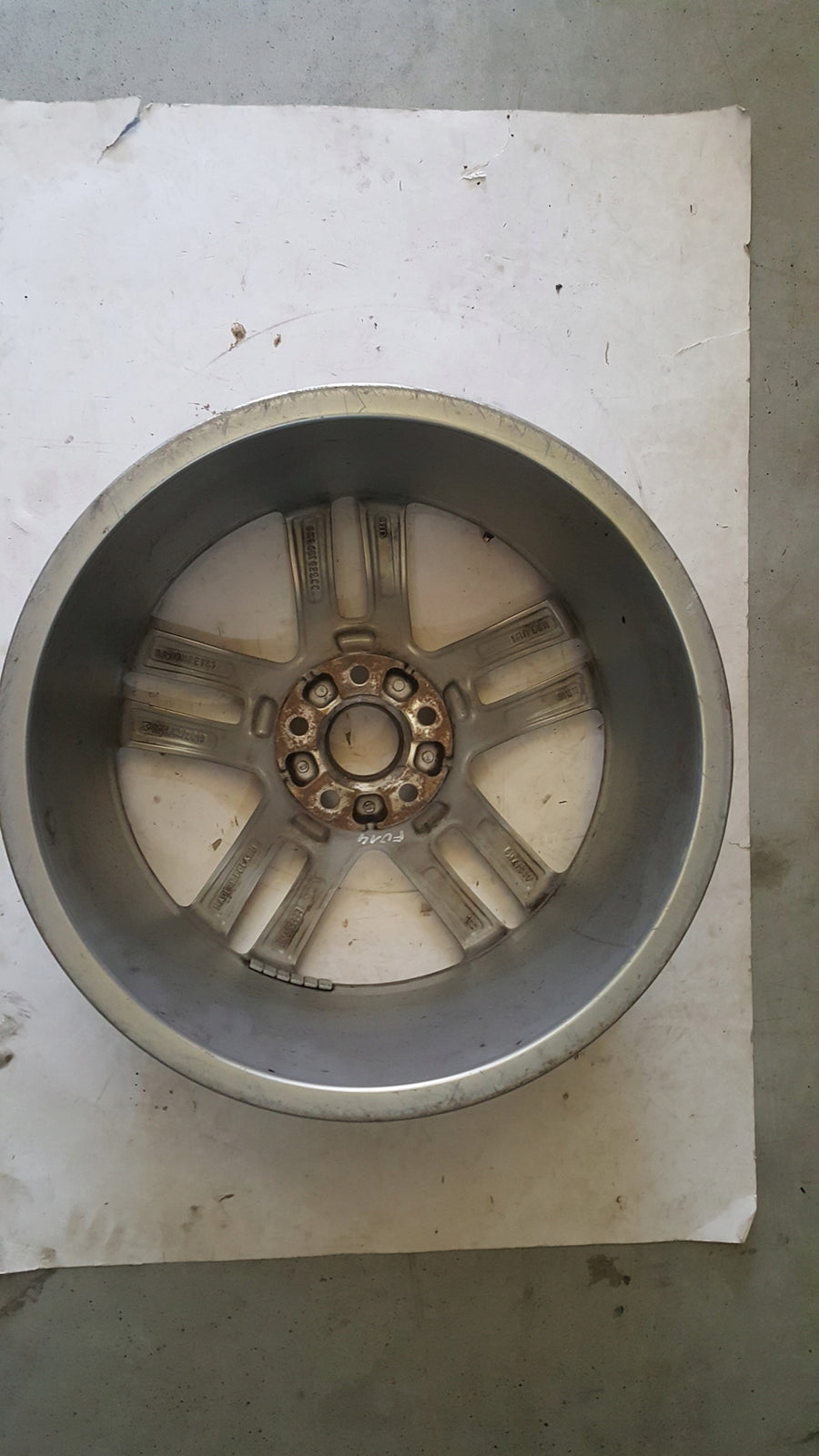 FELGA AUDI A4 B8 8K 18 CALI 8J ET47 8K0601025CC