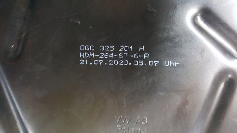 Volkswagen AUDI SKODA Miska olejowa skrzyni biegów 0GC325201H