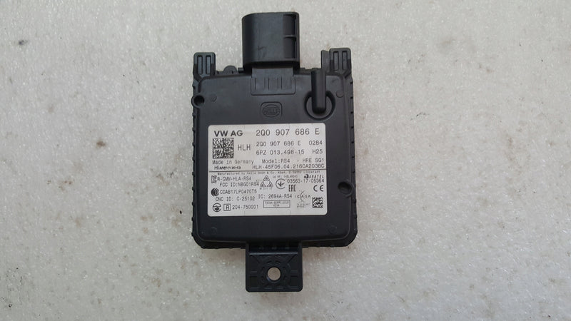 Radar asystent zmiany pasa VW AUDI SKODA SEAT 2Q0907686E demontaż