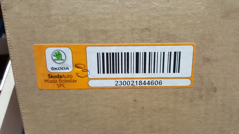 Folia dekoracyjna czarna SKODA CITIGO 1ST064317G