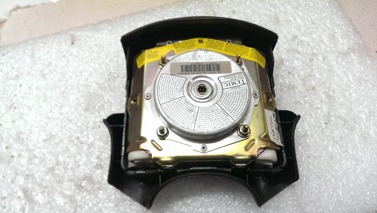 Air Bag poduszka kierownicy VW 3A0880201B demontaż